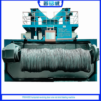 Machine de soufflage de fil de fer à bobine pour le chargement à double mandrin Rouleau de fil personnalisable