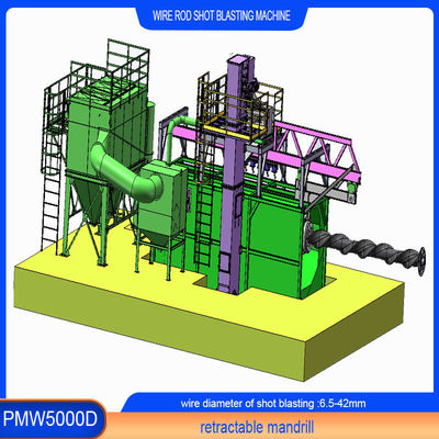 Machine de soufflage par soufflage à la bobine de câble à combustible électrique avec une puissance de tête d'impulsion de 30 kW/ensemble