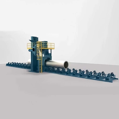 Machine à souffler à travers convoyeur à rouleaux personnalisée Largeur de pièce de travail 1500 mm