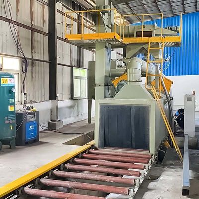 Machine de soufflage par tir à rouleaux pour pièce de travail Largeur 1500 mm Option personnalisable