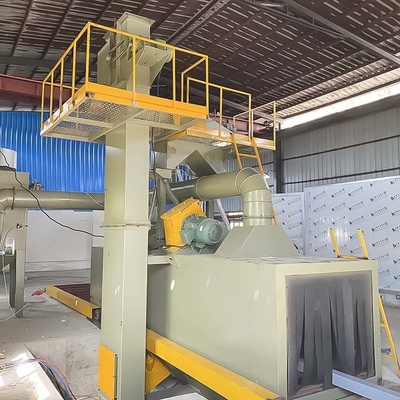 Machine de soufflage à coups de rouleau pour la structure en acier