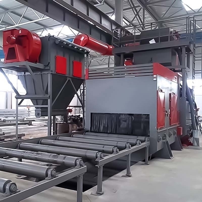 Machine de soufflage à coups de rouleau pour la structure en acier