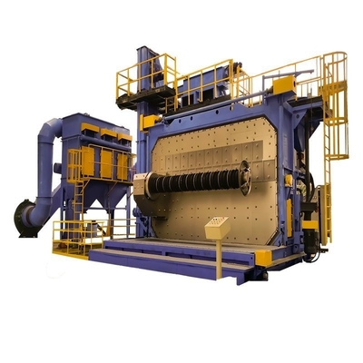 Machine de soufflage à double position à roulement de porte à barres de fil de fer avec fixations 9,5*6,1*6,9m