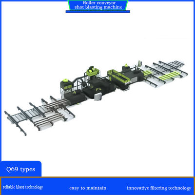 Machine de soufflage par tir à l'arc de convoyeur à rouleaux de la série Q69 pour logements hermétiques et isolants
