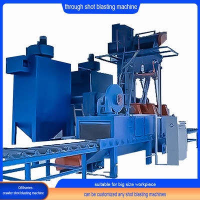 Machine de soufflage électrique à rouleaux convecteurs pour l' élimination parfaite de l' abrasif