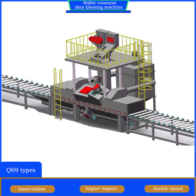 Machine de soufflage à la traction sur rouleau pour structures métalliques