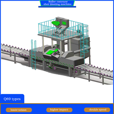 Machine de soufflage à la traction sur rouleau pour structures métalliques
