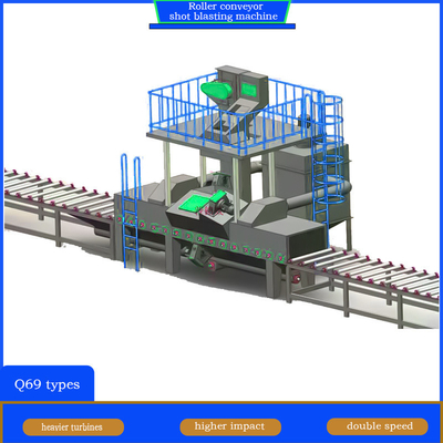 Machine de soufflage à la traction sur rouleau pour structures métalliques