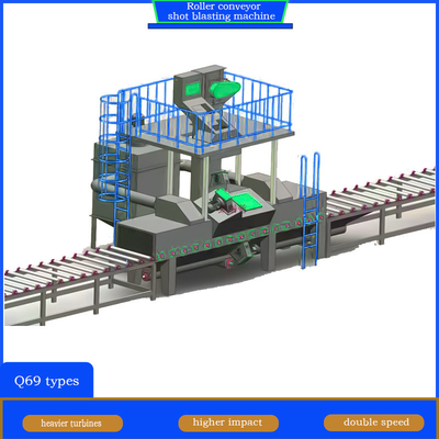 Machine de soufflage à la traction sur rouleau pour structures métalliques