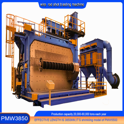 Machine de soufflage par tir à l'arc de fil avec type de porte de roulement et coût de déboulage de 20 à 40 RMB/t