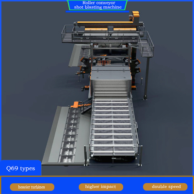 Machine de soufflage à rouleaux à plaques d'usure facilement amovibles pour la personnalisation et le soufflage