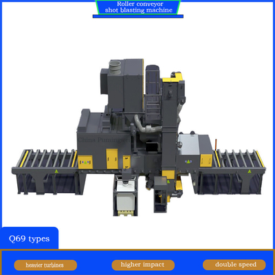 Personnalisation Machine de soufflage à tir à rouleaux avancés pour plaque d'acier mince