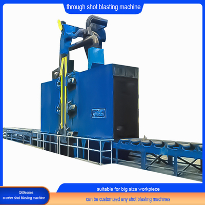 Machines de soufflage par soufflage électrique à rouleaux pour la préparation de la surface des barres d'acier