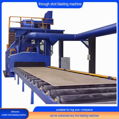 Machine de soufflage automatique à rouleaux de construction en acier avec combustible électrique