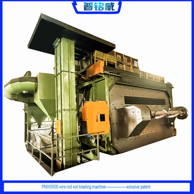 330 kW tête d'impulsion machine de soufflage par soufflage à barres de fil électrique pour produits en acier à haute teneur en carbone