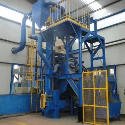 1 tonne de capacité de charge Machine de soufflage par soufflage de sable pour l'industrie des ressorts