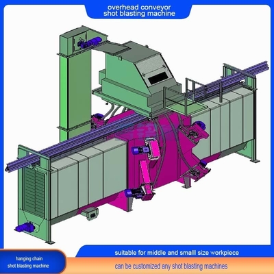 Machine de soufflage à haute pureté à convoyeur aérien avec sélection personnalisée
