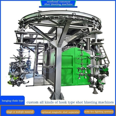 Machine de soufflage par tir à l'air comprimé de 20 tonnes avec des séparateurs abrasifs nouvellement développés
