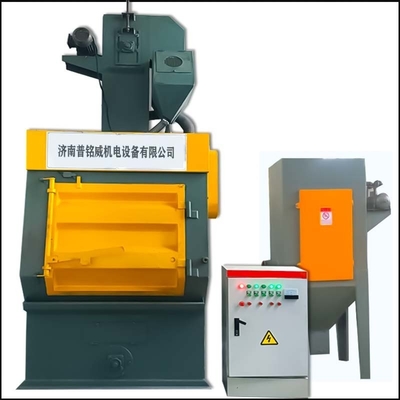 Q324 Machine de soufflage par tir de type courroie en caoutchouc à rouleaux avec automatisation et puissance totale 26