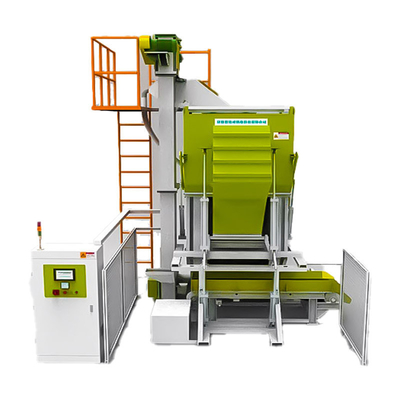 Machine de soufflage à tir à l'aide de ceinture de caoutchouc pour nettoyer la surface de la pièce