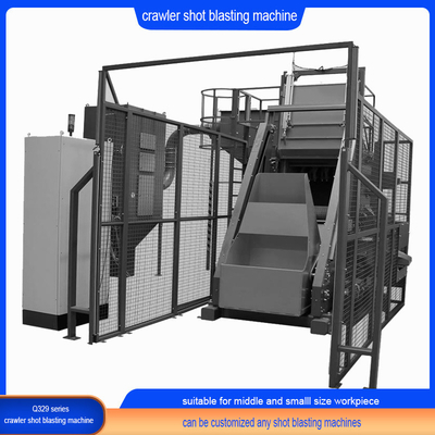 2.0-2.8 t/h Taux de production Machine de soufflage par tir à bande de caoutchouc pour petites pièces