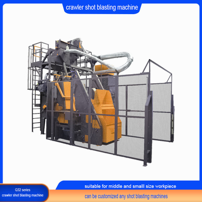 2.0-2.8 t/h Taux de production Machine de soufflage par tir à bande de caoutchouc pour petites pièces