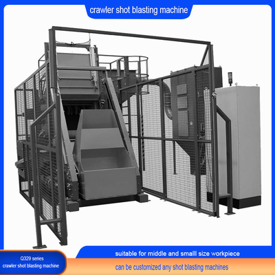 2.0-2.8 t/h Taux de production Machine de soufflage par tir à bande de caoutchouc pour petites pièces