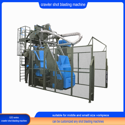2.0-2.8 t/h Taux de production Machine de soufflage par tir à bande de caoutchouc pour petites pièces