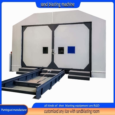 Personnalisation Salle de sablage Pumingwei pour le déblaiement dans l'industrie manufacturière