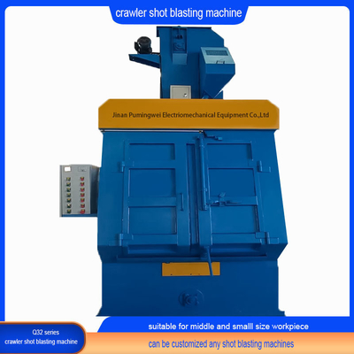 Machine de soufflage à bande de crawler multi-couleurs Q3210 personnalisée pour petites forges