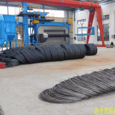 80 tonnes spéciale machine de soufflage de fil de fer pour l'industrie du fil d'acier de ressort long et large