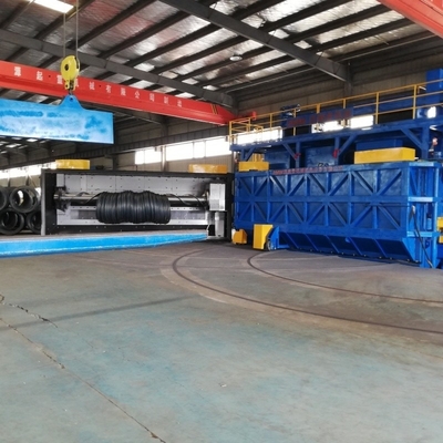 Machine de soufflage à fil rond pour l'élimination de la rouille à 16,8*12,4*5,8 m au-dessus du sol
