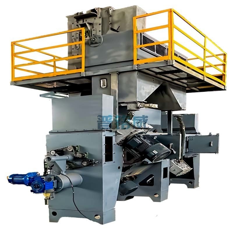 Machine de soufflage à chaud en ligne pour l'élimination continue de la rouille du niveau S2.5-3.0