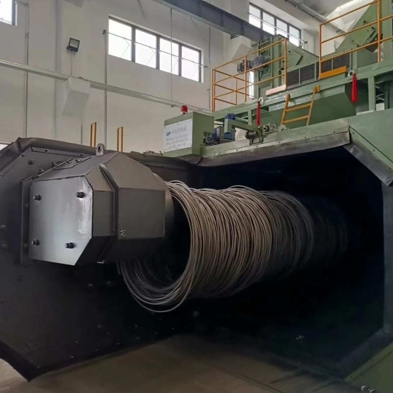 Machine électrique de soufflage à fil de fer à bobine complète bleue pour économiser de l'énergie