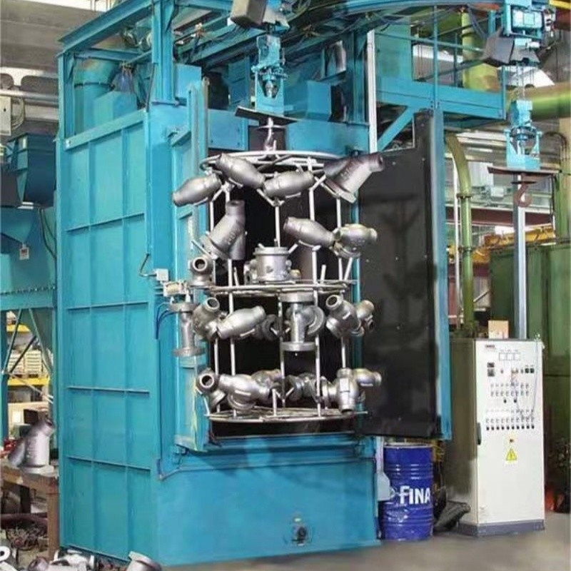 Efficacité de la machine de soufflage à coups de feu de type en acier à haute suspension pour la rénovation des surfaces métalliques
