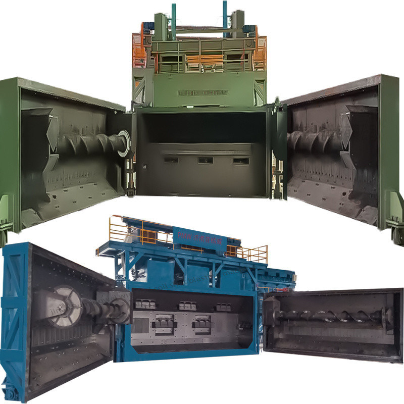 Machine de soufflage par tir à la bobine de fil de fer avec mandrels exclusifs et porte rotative durable