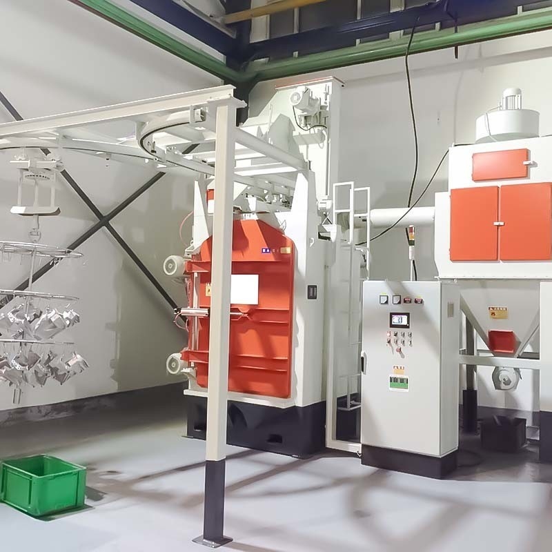 Machines de soufflage par tir de type crochet à accrochage aérien pour extincteurs de feu