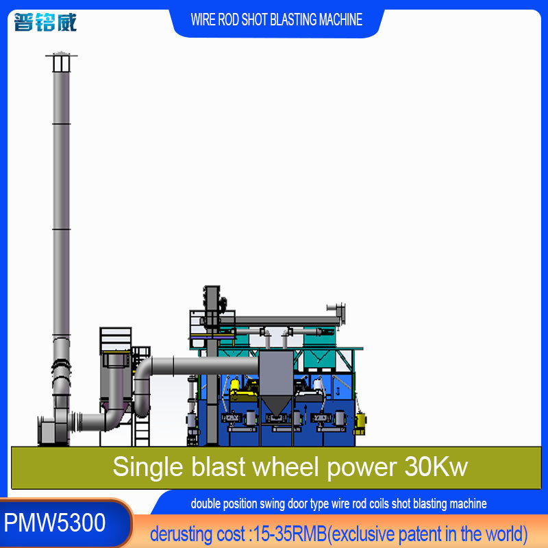 Machine à souffler à double porte pivotante 30 kW/ensemble Puissance de la tête de l'impulseur