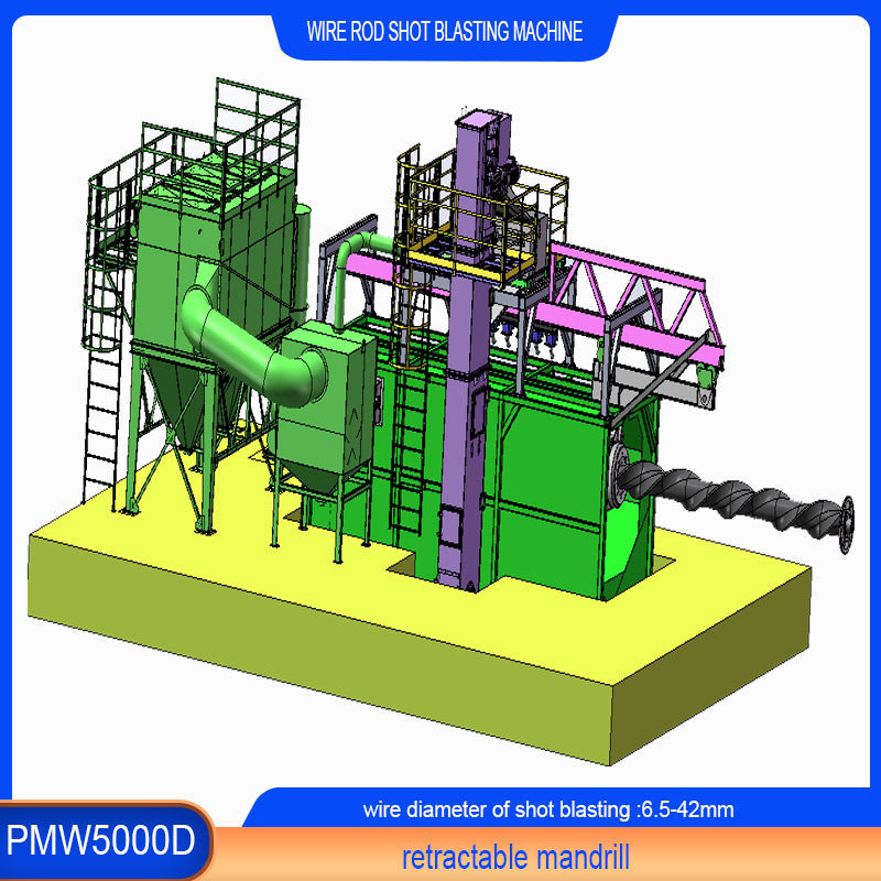 Machine de soufflage par soufflage à la bobine de câble à combustible électrique avec une puissance de tête d'impulsion de 30 kW/ensemble