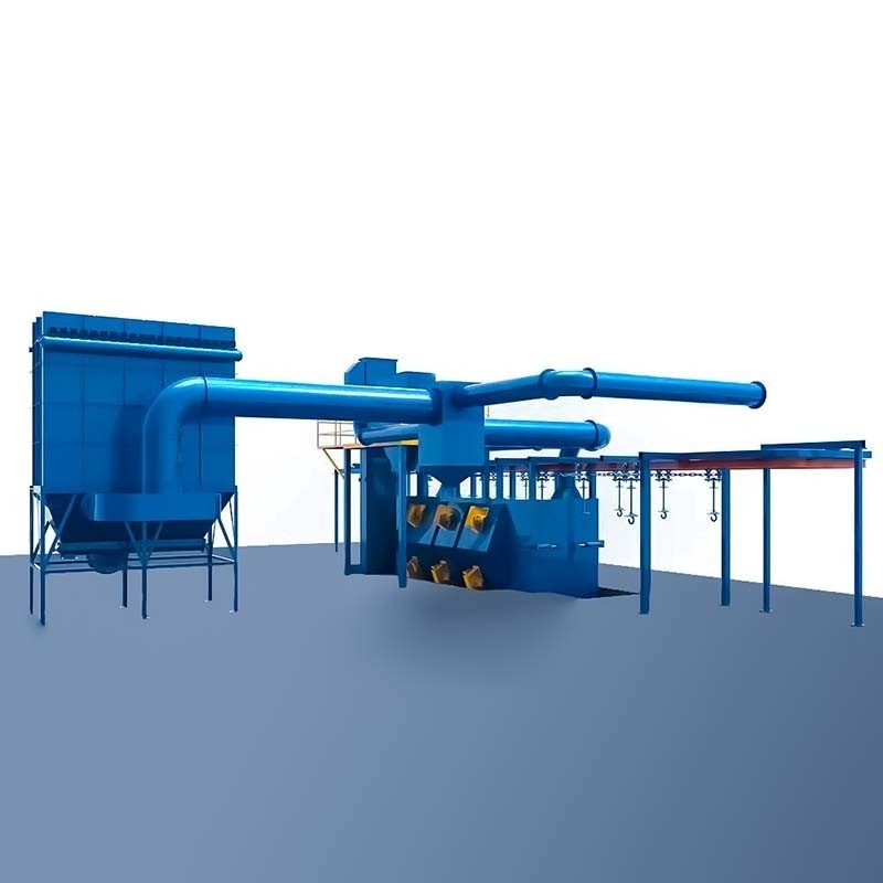 Machine de soufflage à coups de rouleau pour la structure en acier