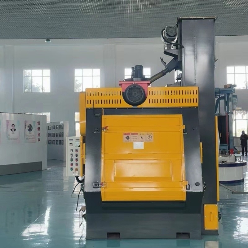 1 tonne de capacité de charge Machine de soufflage par soufflage de sable pour l'industrie des ressorts
