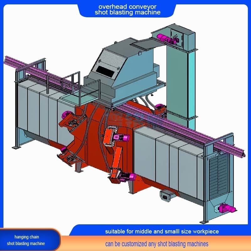 Machine de soufflage automatique à longue durée de vie pour les besoins du convoyeur monorail aérien