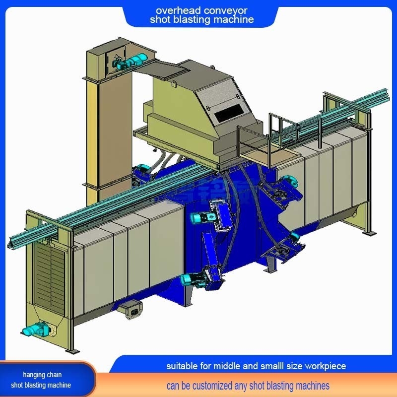 Machine de soufflage automatique à hachage par convoyeur à hachage de train à hachage avec conception compacte et robuste