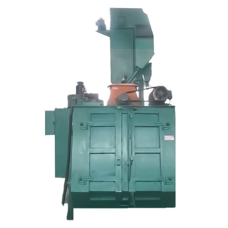 Q324 Machine de soufflage par tir de type courroie en caoutchouc à rouleaux avec automatisation et puissance totale 26