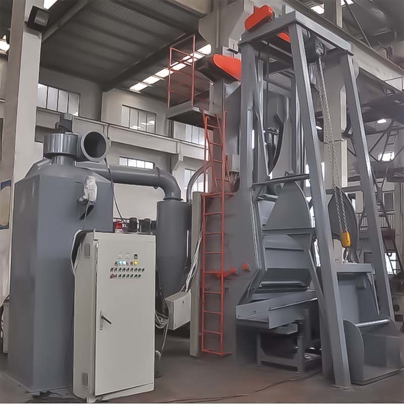2.0-2,8 t/h Taux de production Service après-vente rapide Machine de soufflage à tir à la trace en caoutchouc