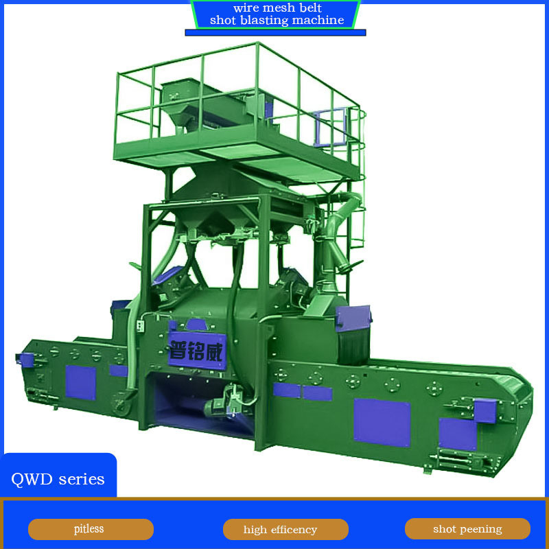 Machine à souffler à la bande de convoyeur à fil de maille personnalisée pour le nettoyage par soufflage continu