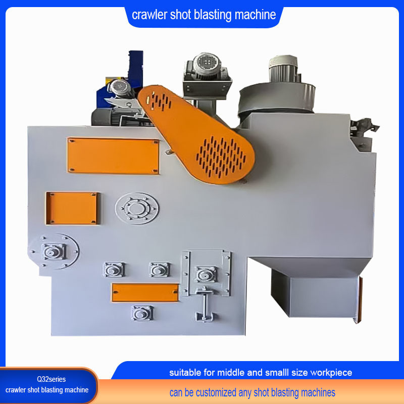 Machine de soufflage à bande de crawler multi-couleurs Q3210 personnalisée pour petites forges