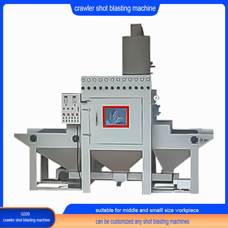 26 Machine de soufflage à tir pour traitement thermique des pièces moulées de type crawlers métalliques de puissance totale Q3210